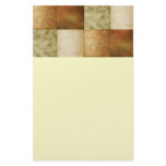 Earth tones grunge block stationary stationery