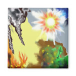 Earth Wind & Fire Fridge Magnets