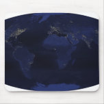 EarthÃ¯Â¿Â½s human-generated nighttime lights Mouse Pads
