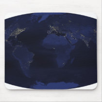 EarthÃ¯Â¿Â½s human-generated nighttime lights Mouse Pads