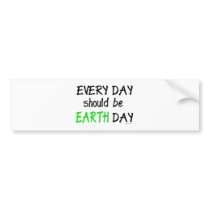 Earthday Bumper Stickers