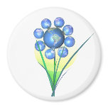 Earthday Flower magnets