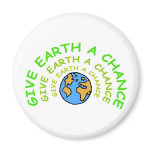 earthday refrigerator magnets