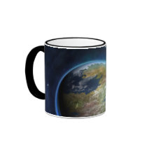 Earthlike Planet Coffee Mugs