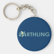 Earthling Keychain