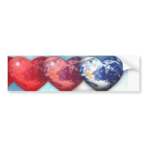 EARTHLY LOVE BUMPER STICKERS