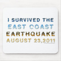 Earthquake 2011 mousepads