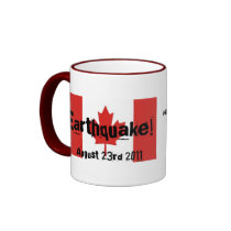 Earthquake-Canada 2011 Mugs