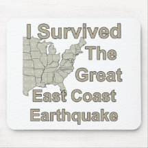 Earthquake survivor mouse pad