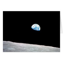 Earthrise: Shot from Apollo 8 Card