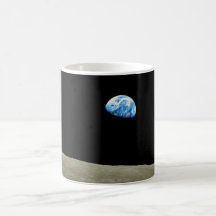 Earthrise taken by the Apollo 8 Mission Mugs