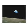 Earthrise taken by the Apollo 8 Mission Post Card