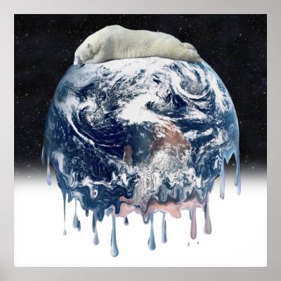 Earth's Bear Hug (w/Half Universe Background) Posters by gravityx9