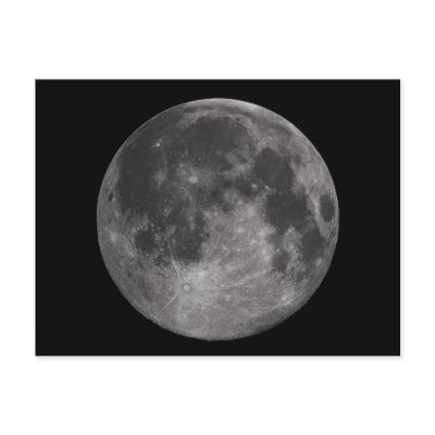 Earth's Full Moon Postcards by astronomical