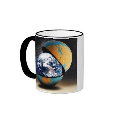 Earth's Protective Cover Coffee Mugs by gravityx9