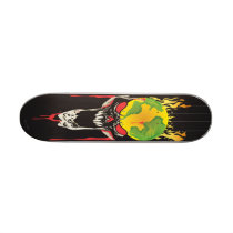 EarthSkull Skateboard Deck