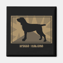 Earthy Bracco Italiano Gifts Fridge Magnets