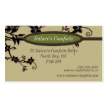 Earthy Floral Business Card