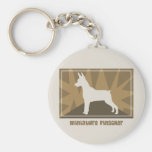 Earthy Min Pin Keychains