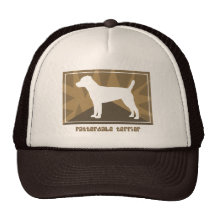 Earthy Patterdale Terrier Hat