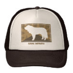 Earthy Saint Bernard Trucker Hat