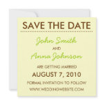 Earthy Save the Date invitations