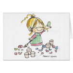 EAS-001 Coloured Eggs Greeting Cards