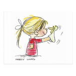 EAS-010 Easter Puppet Post Cards