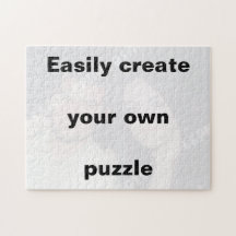 Easily create your puzzle. Remove the big text!