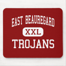 East Beauregard - Trojans - High - DeRidder Mousepad