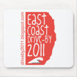 East Coast Drive By 2011 Mouse Mats
