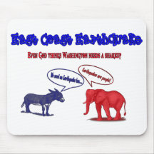 East Coast Earthquake: Washington Shakeup Mousepad