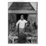 East Coast Fisherman - Vintage Photo Greeting Card