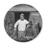 East Coast Fisherman - Vintage Photo Magnets