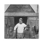 East Coast Fisherman - Vintage Photo Fridge Magnet