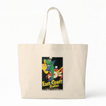 East Coast Frolics Vintage Travel Poster Bags