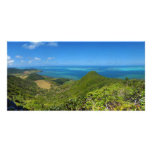 East Coast Island of Mauritius Africa Picture Card