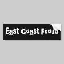East Coast Proud Bumper Sticker bumper stickers