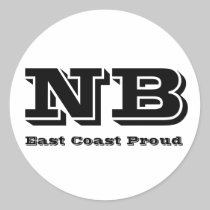 East Coast Proud New Brunswick Sticker