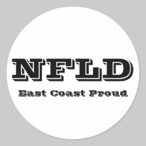 East Coast Proud Newfoundland Sticker