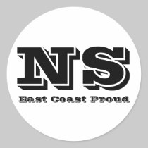 East Coast Proud Nova Scotia Sticker
