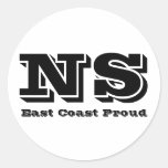 East Coast Proud Nova Scotia Sticker