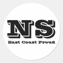 East Coast Proud Nova Scotia Sticker