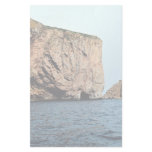 East end of Perce Rock from sea, late afternoon, Q Stationery Design