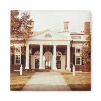 East Front of Monticello magnets