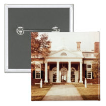 East Front of Monticello buttons