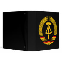 East Germany Coat of Arms / Deutschland State Seal Binder