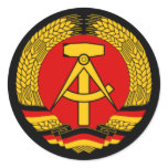 East Germany DDR stickers