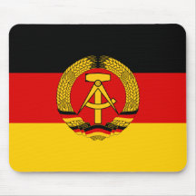East Germany Flag Mousepad