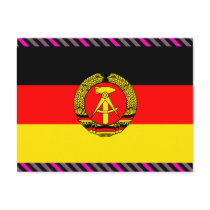 East Germany Flag Post Cards